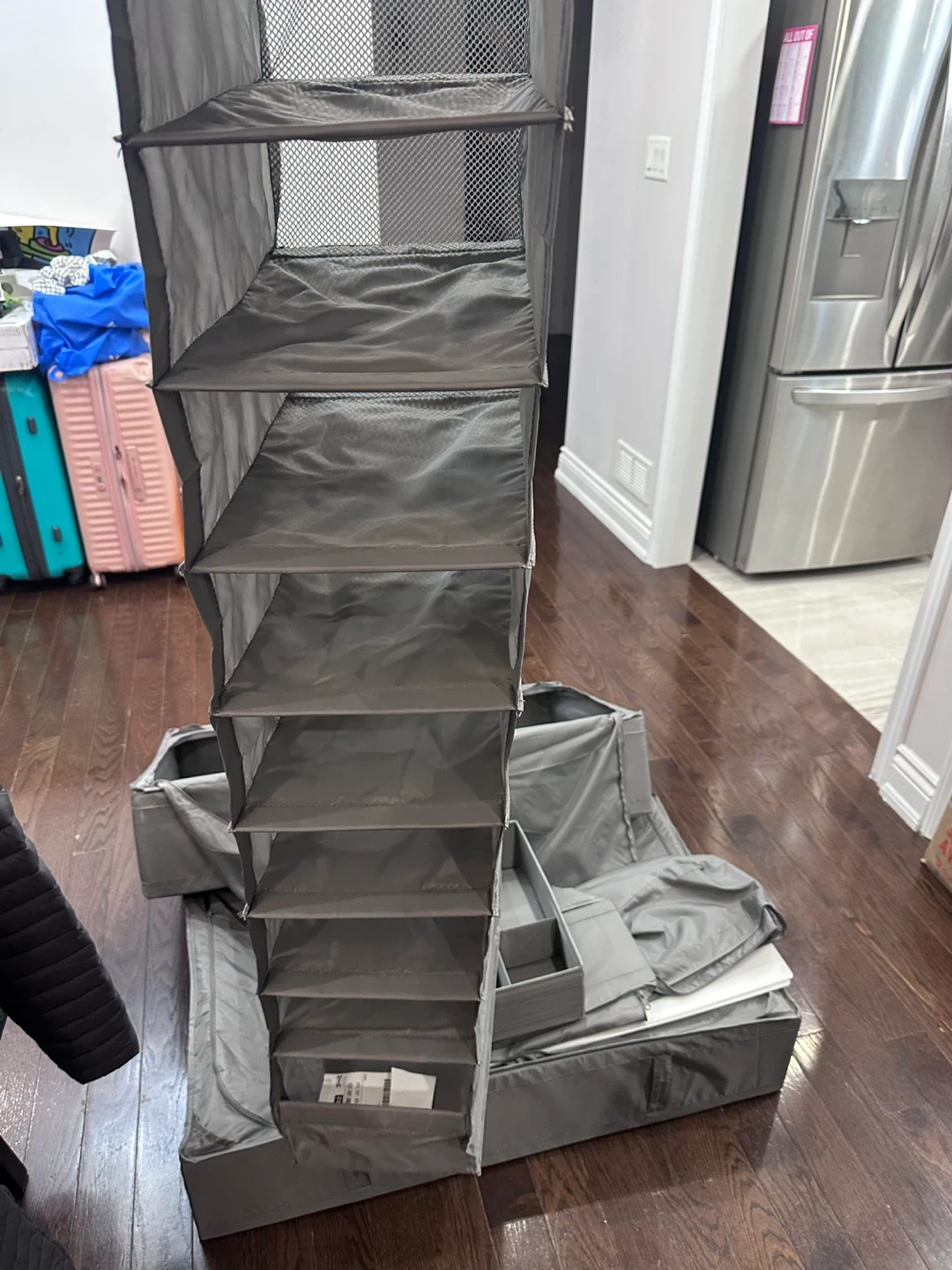 Assorted IKEA organizers and shoe hanger - photo 4