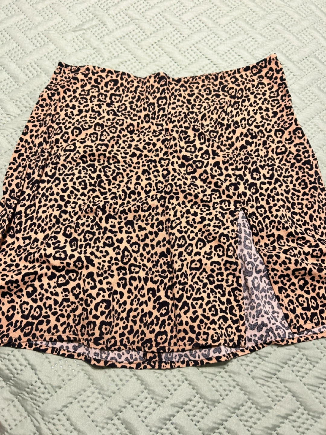 Reformation Skirt, Leopard Print, Size M - photo 2