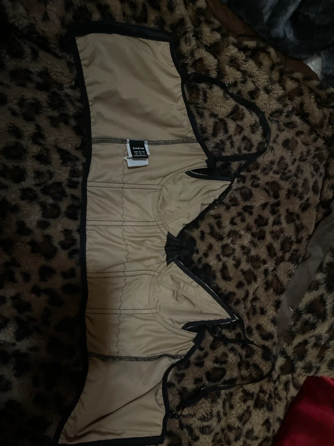 Black Lace Corset Top - Size XS image indicator(2)