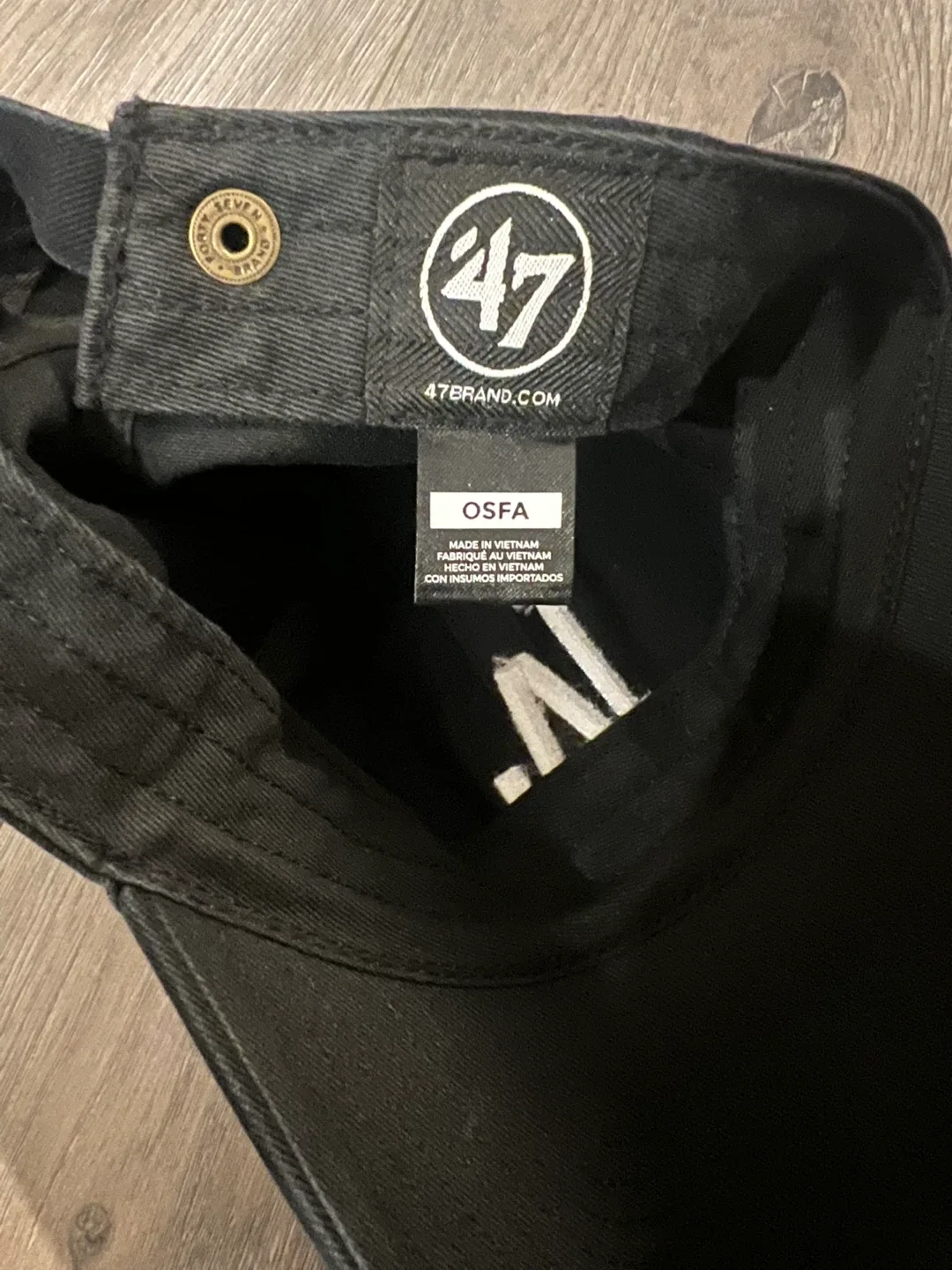 47 Brand Los Angeles Dodgers Hat - Black image indicator(3)