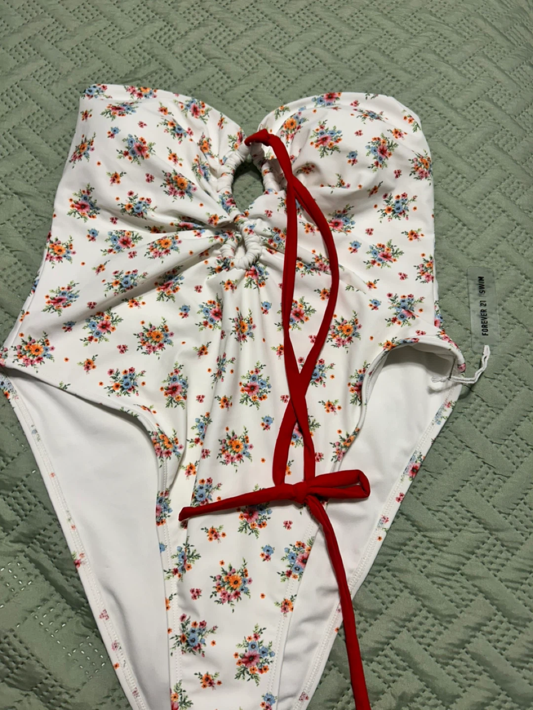 Forever 21 Floral Swimsuit