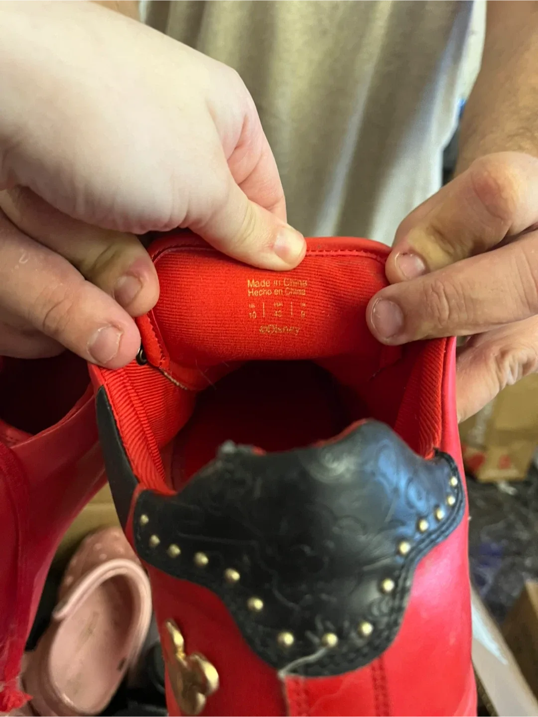 Disney x Aldo Red Mickey Mouse Sneakers image indicator(6)