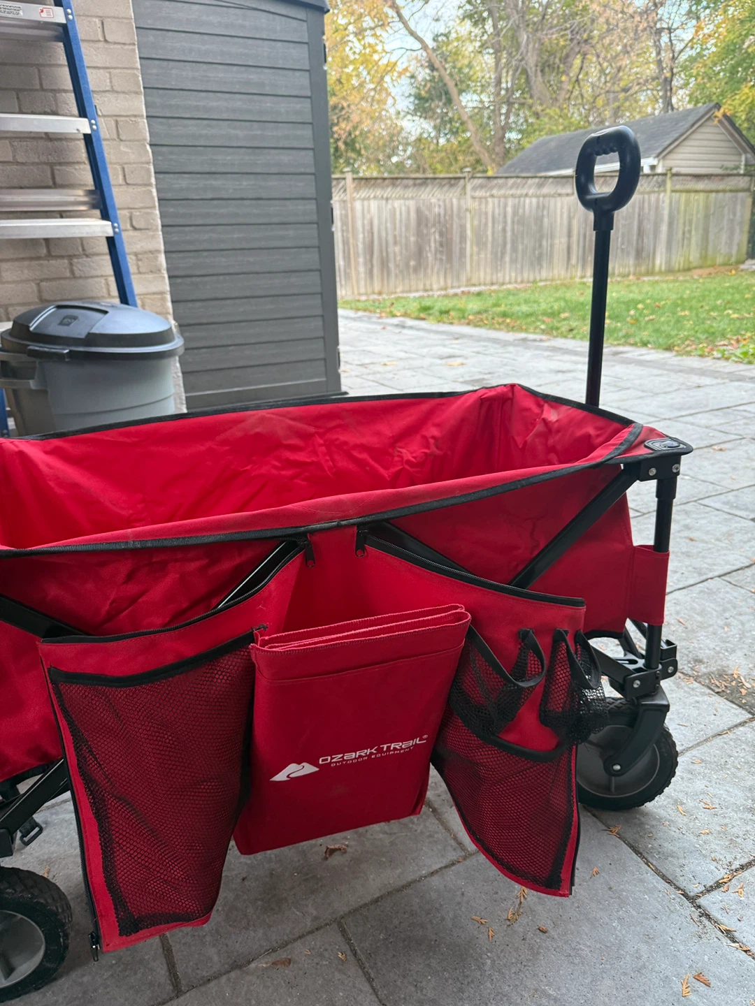 Ozark Trail Collapsible Wagon - Red - photo 3