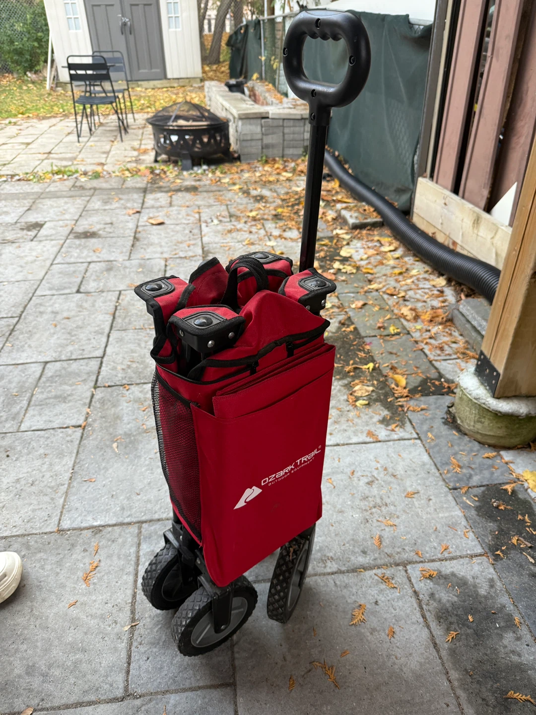 Ozark Trail Collapsible Wagon - Red