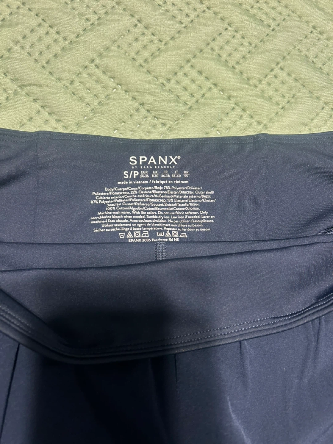 Spanx Pleated Tennis Skirt - Size S/P - Navy Blue - photo 4