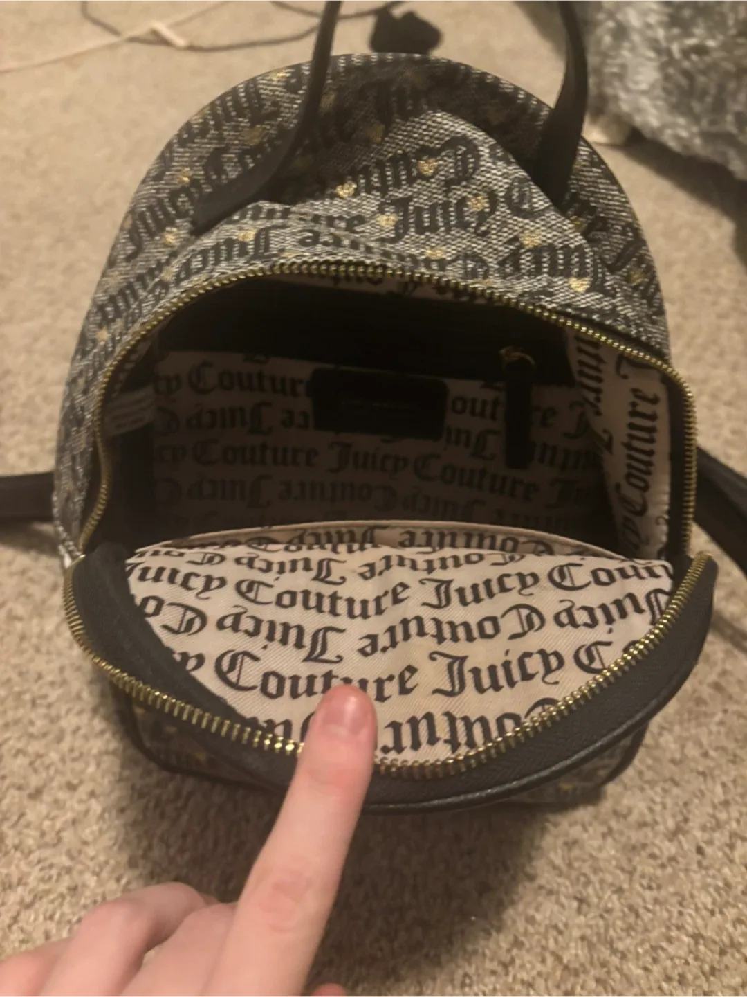 Juicy Couture Mini Backpack image indicator(3)