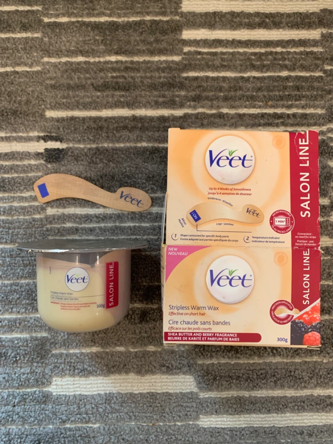 Veet Stripless Warm Wax Kit, 300g - New Sealed