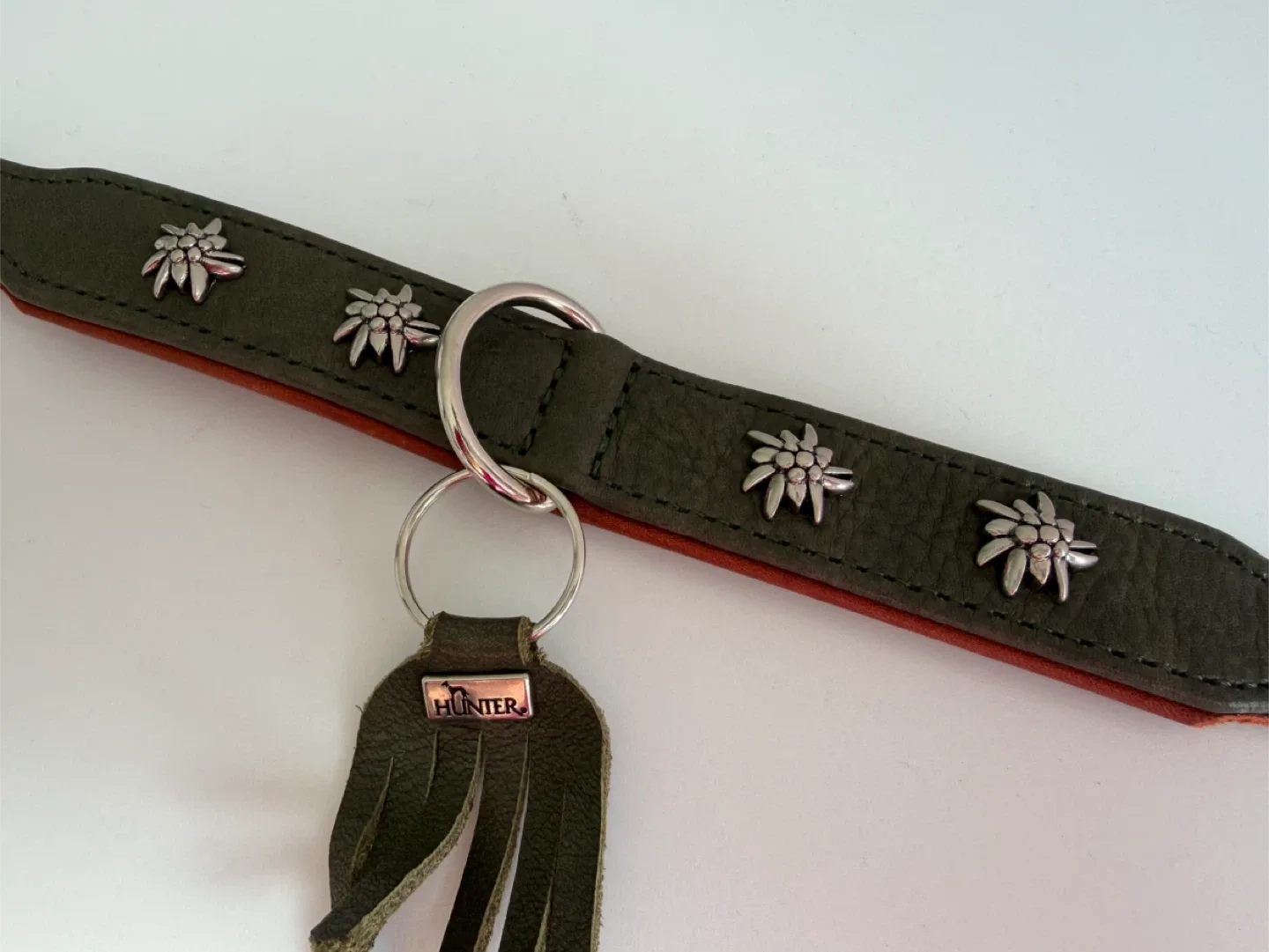 Hunter München Leather Dog Collar 32/XS