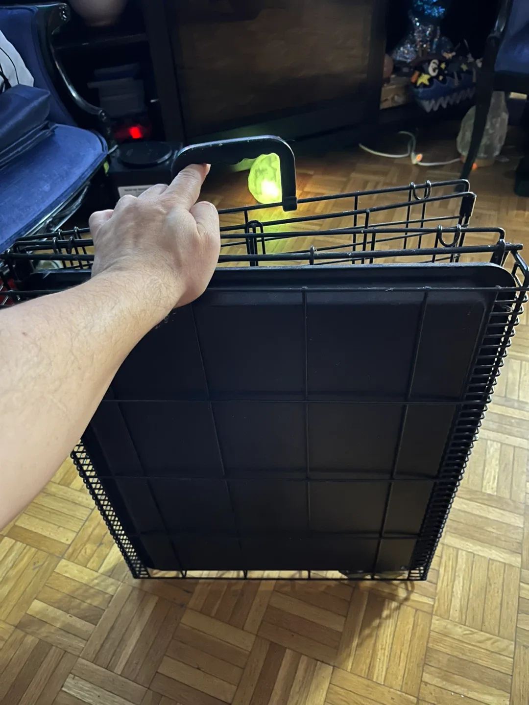 Small Dog Crate also have a large cage for sale image indicator(4)