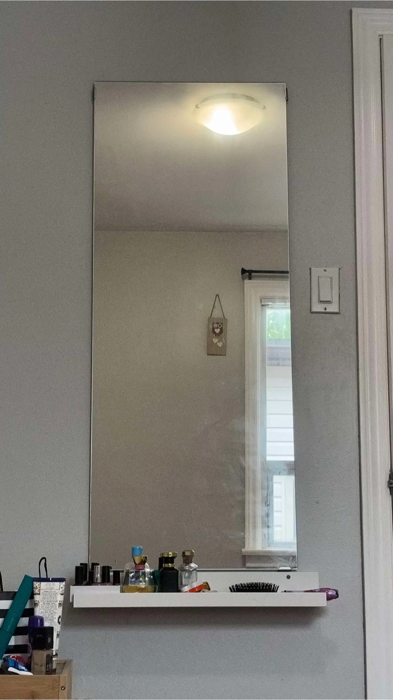 Wall Mirror with Shelf