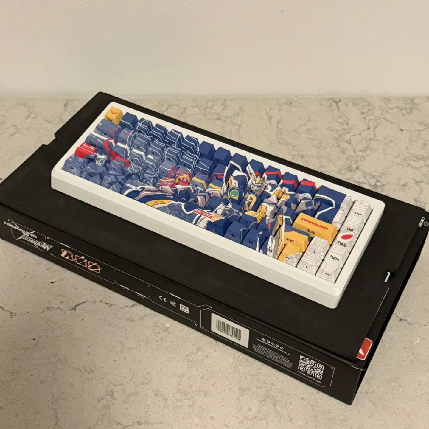 HIGROUND Gundam Wing Keyboard image indicator(3)