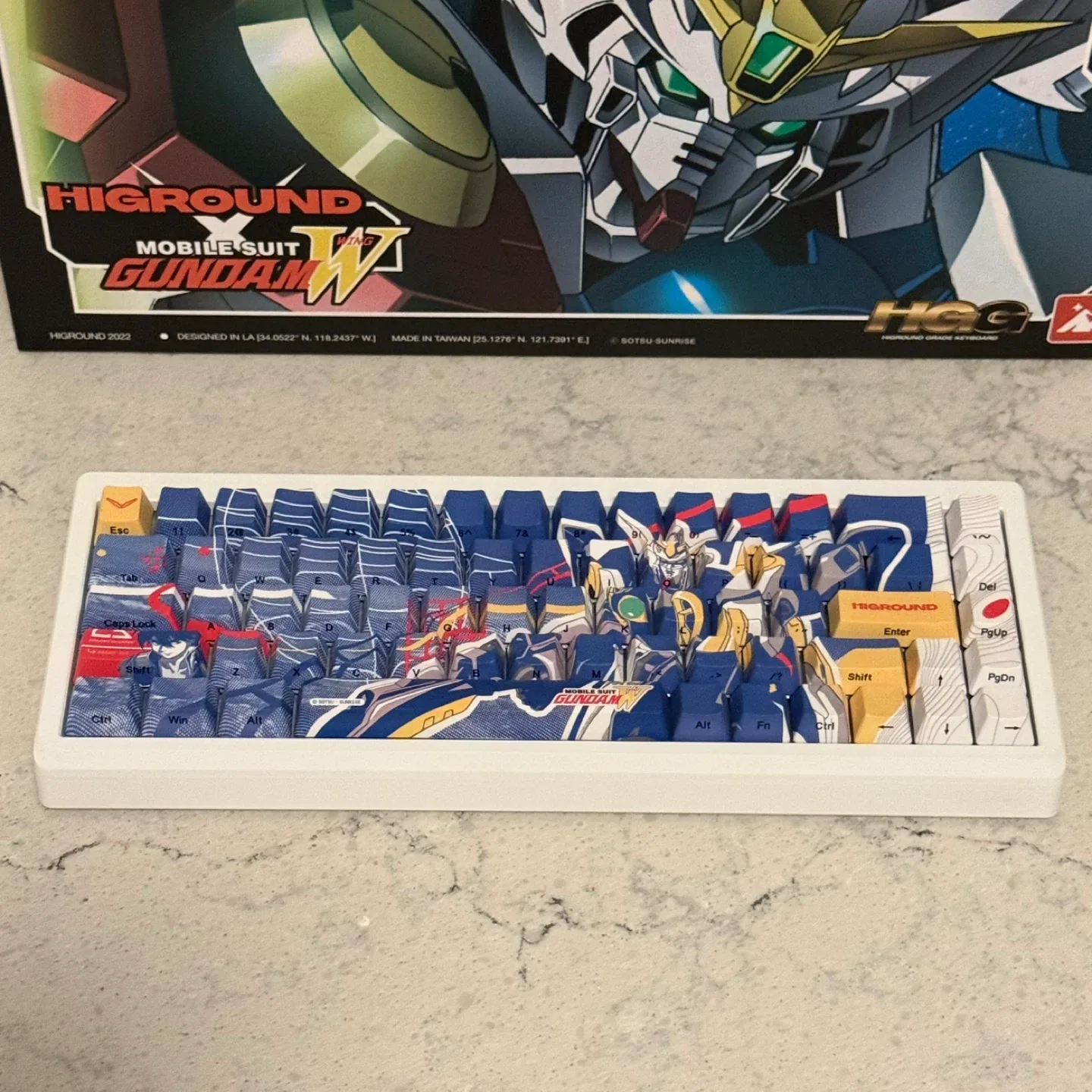 HIGROUND Gundam Wing Keyboard image indicator(6)