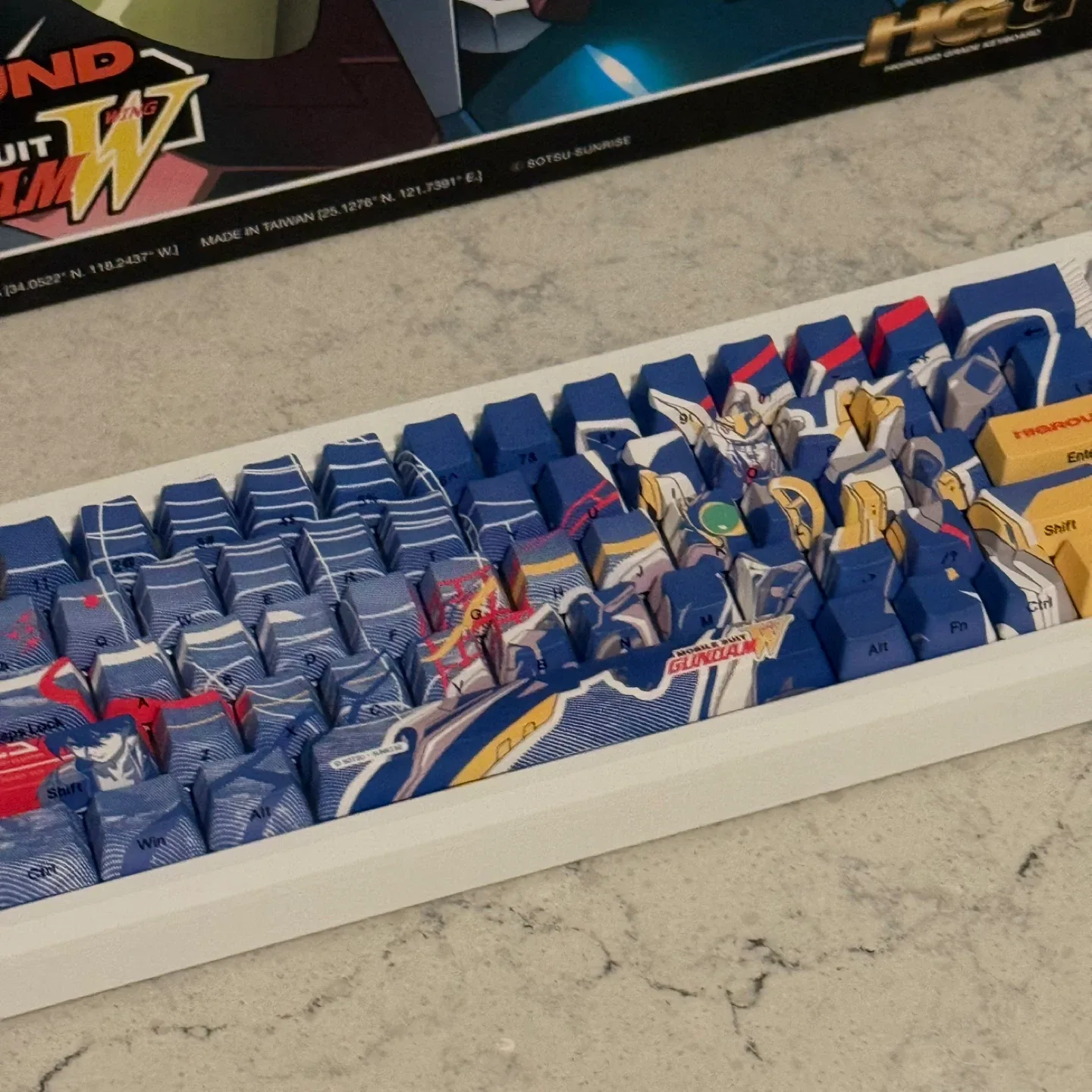 HIGROUND Gundam Wing Keyboard image indicator(5)