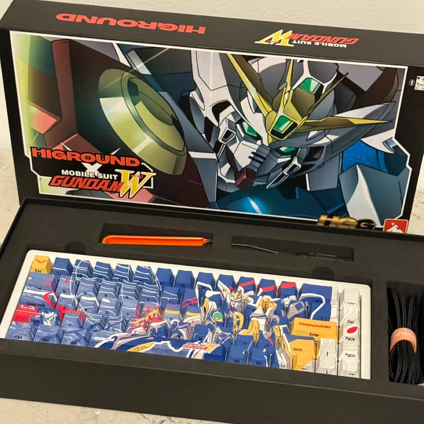 HIGROUND Gundam Wing Keyboard image indicator(4)