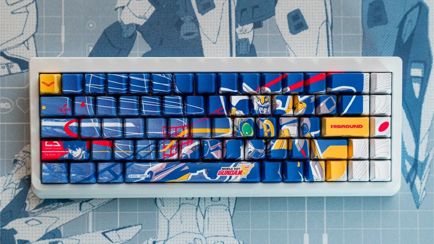 HIGROUND Gundam Wing Keyboard image indicator(7)