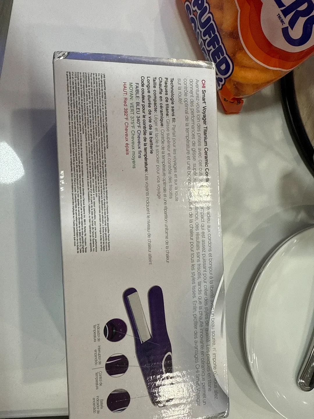 CHI Smart Voyager Titanium Ceramic Cordless Iron image indicator(3)