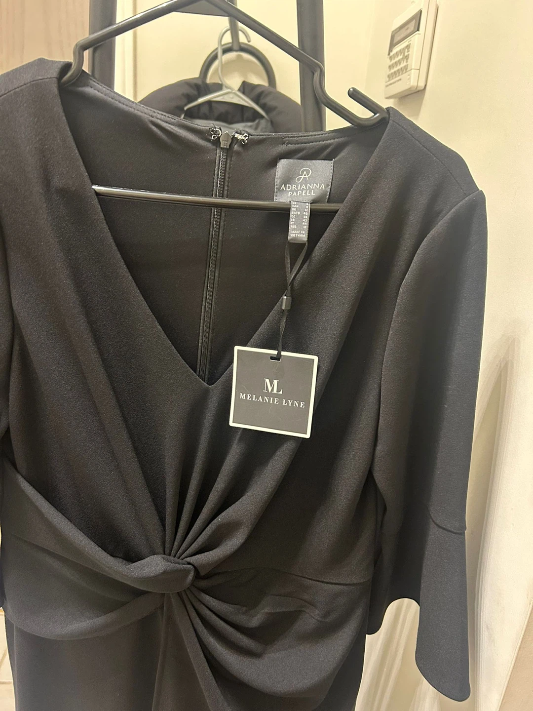 Melanie Lyne Black Dress - Size 8