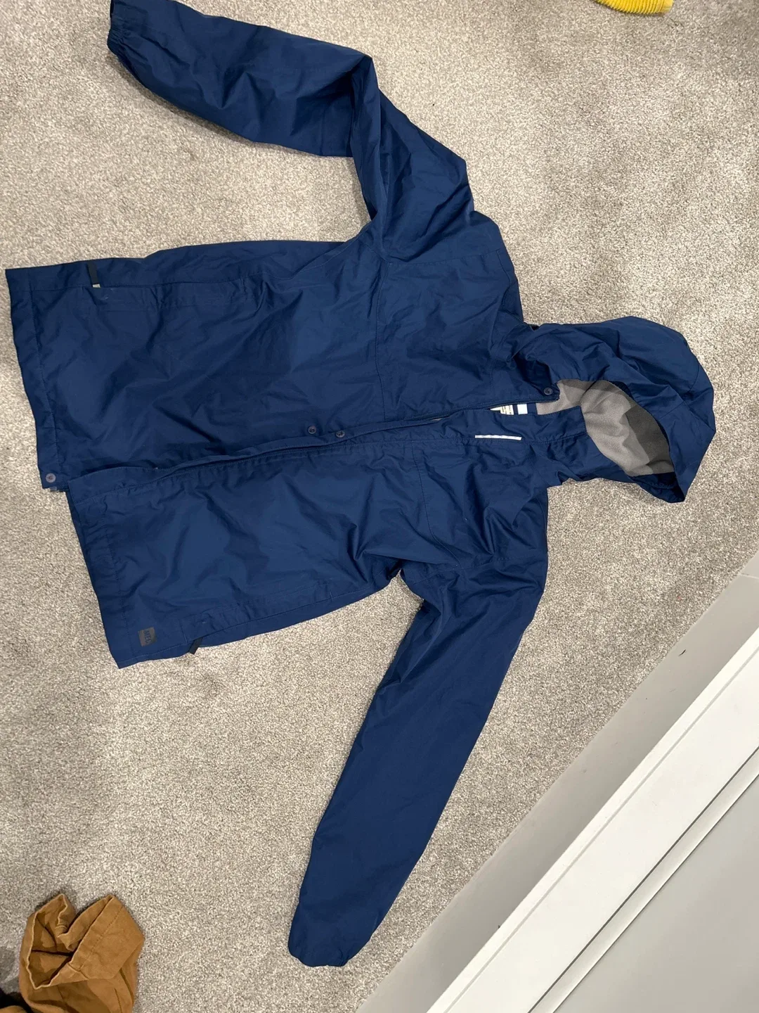 MEC Youth Size 18 Rain coat - Blue image indicator(2)