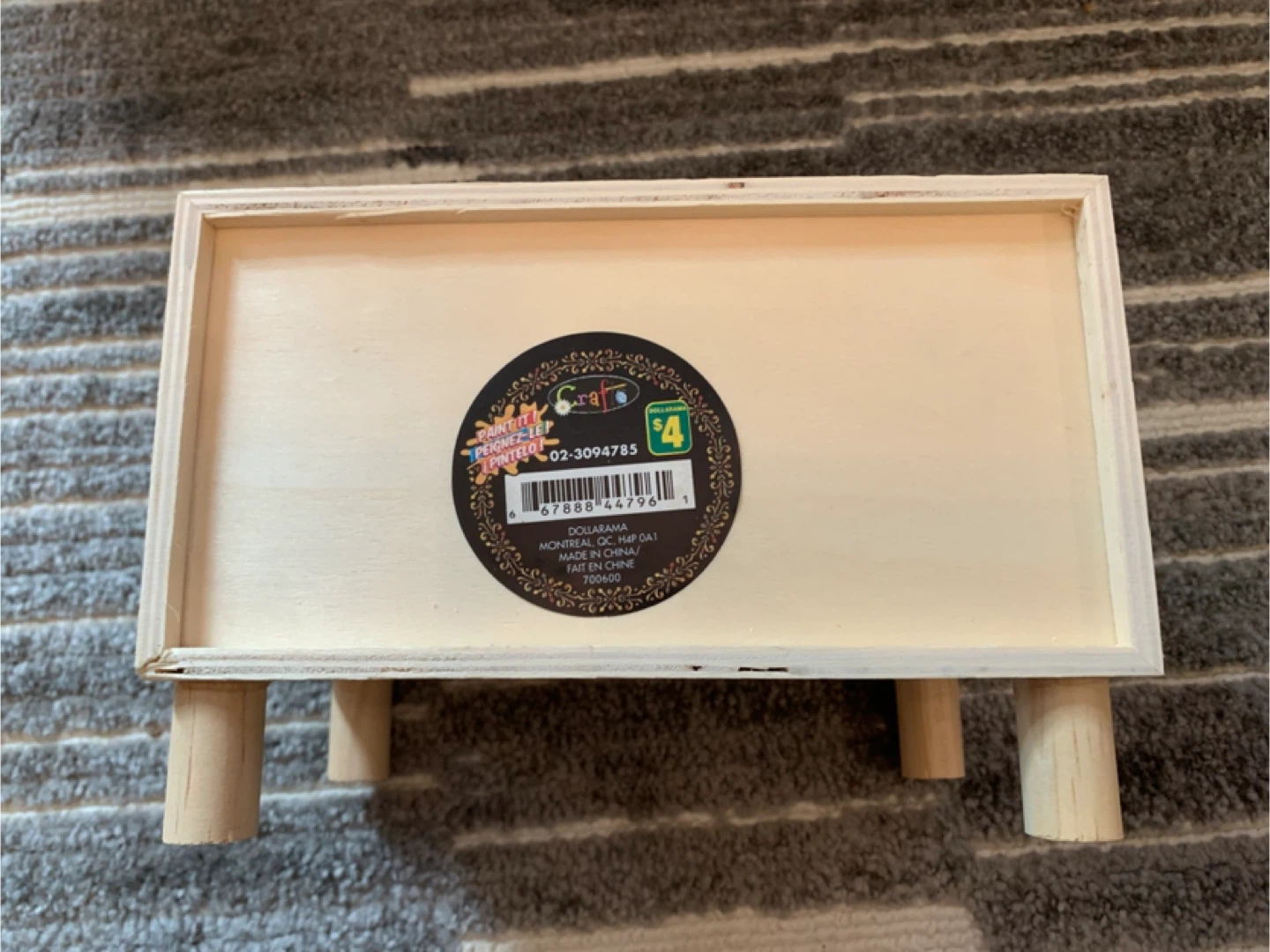 Crafter's Paintable Small Wooden Drawer - photo 4