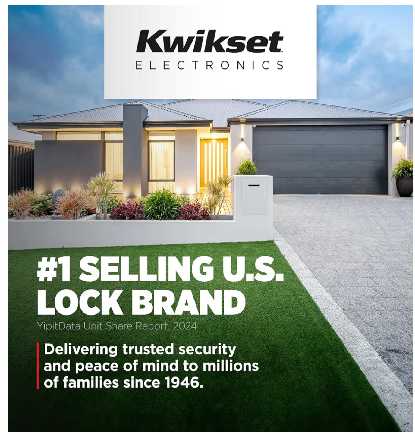 Kwisket Halo Select Plus Satin Nickel Smart Lock - photo 2