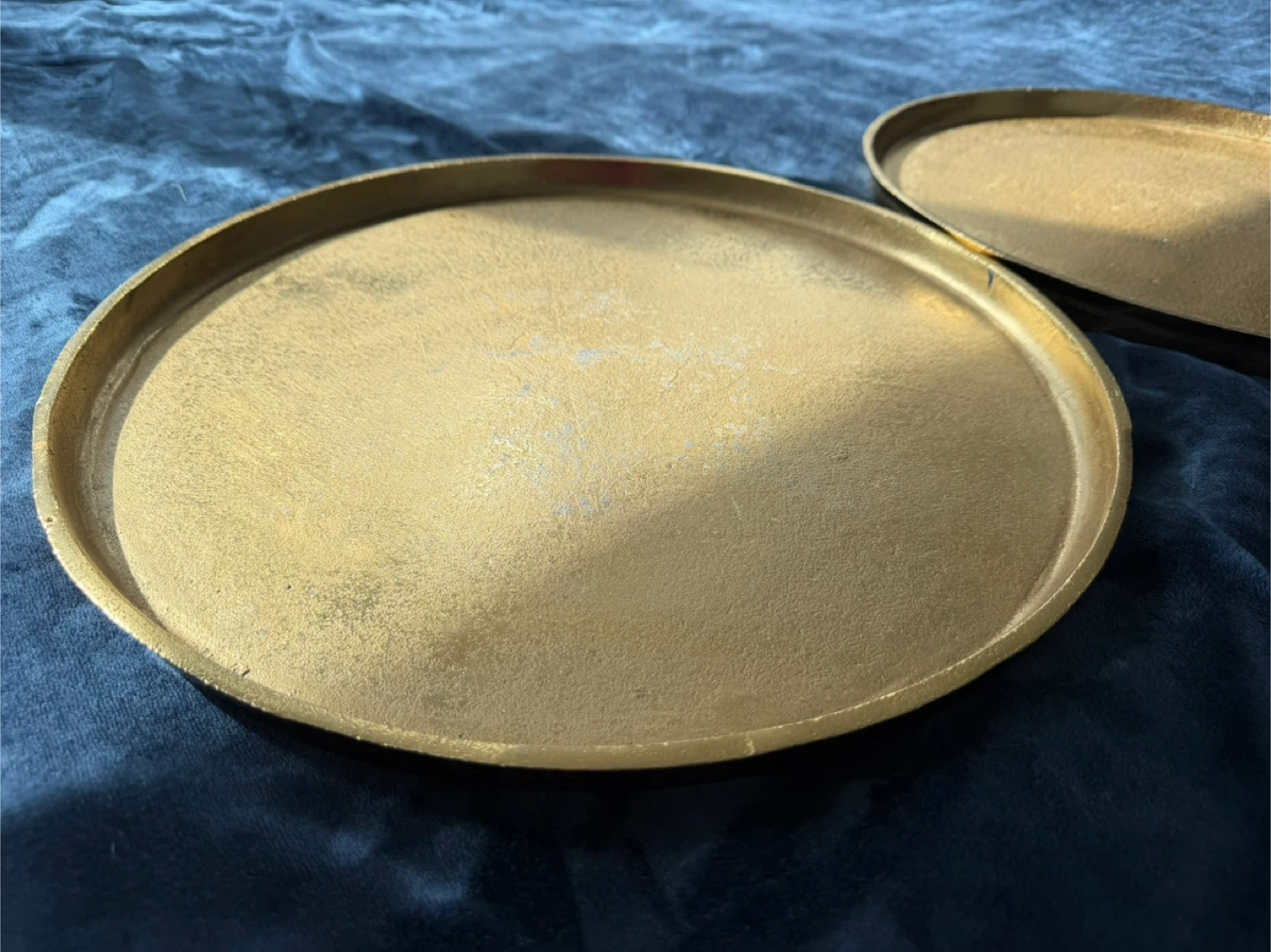 Gold Decorative Trays (Set of 2) - photo 2