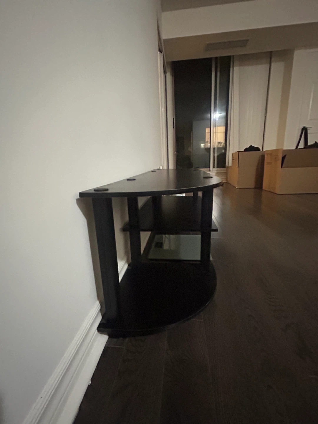 Black TV Stand - photo 2