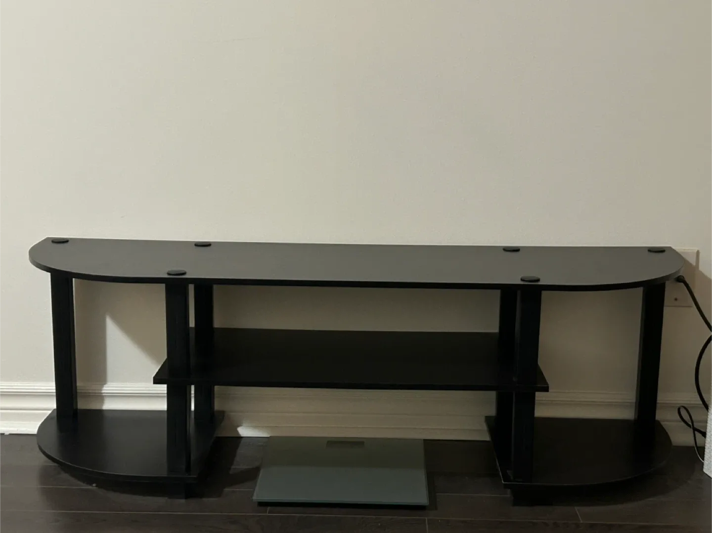 Black TV Stand