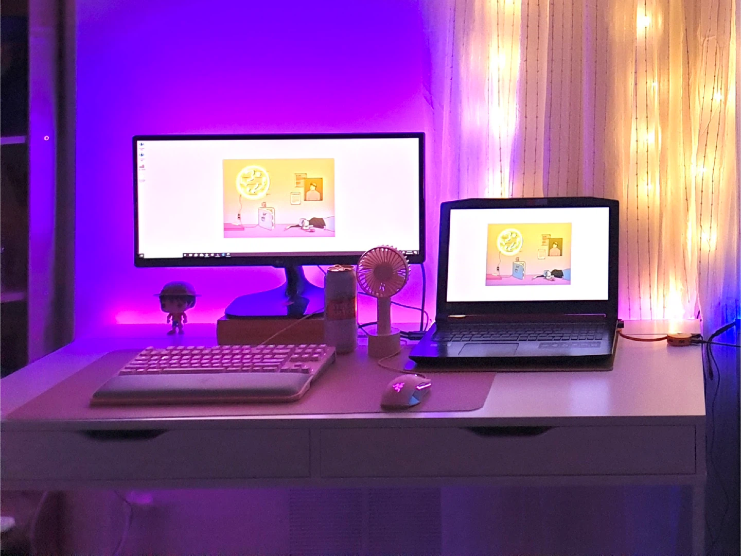 IKEA Alex Desk - White