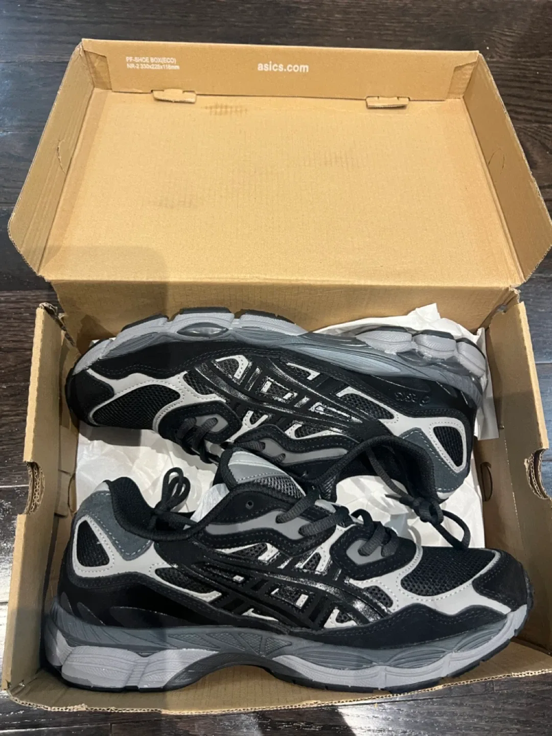Asics Gel-NYC Black/Graphite Grey (Size 9.5US) image indicator(3)