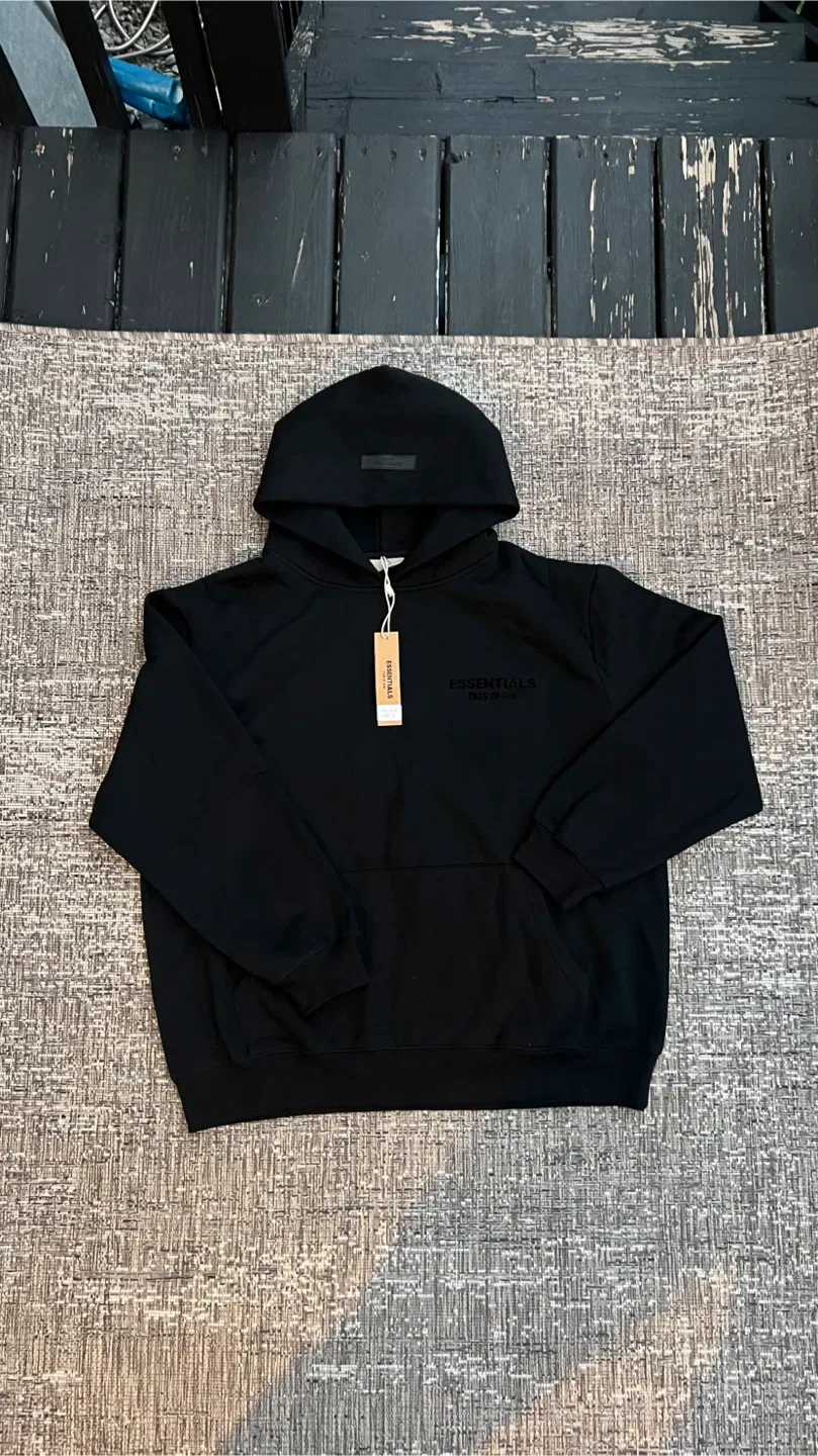 Essentials Fear of God Black Tracksuit - Size L And M image indicator(2)