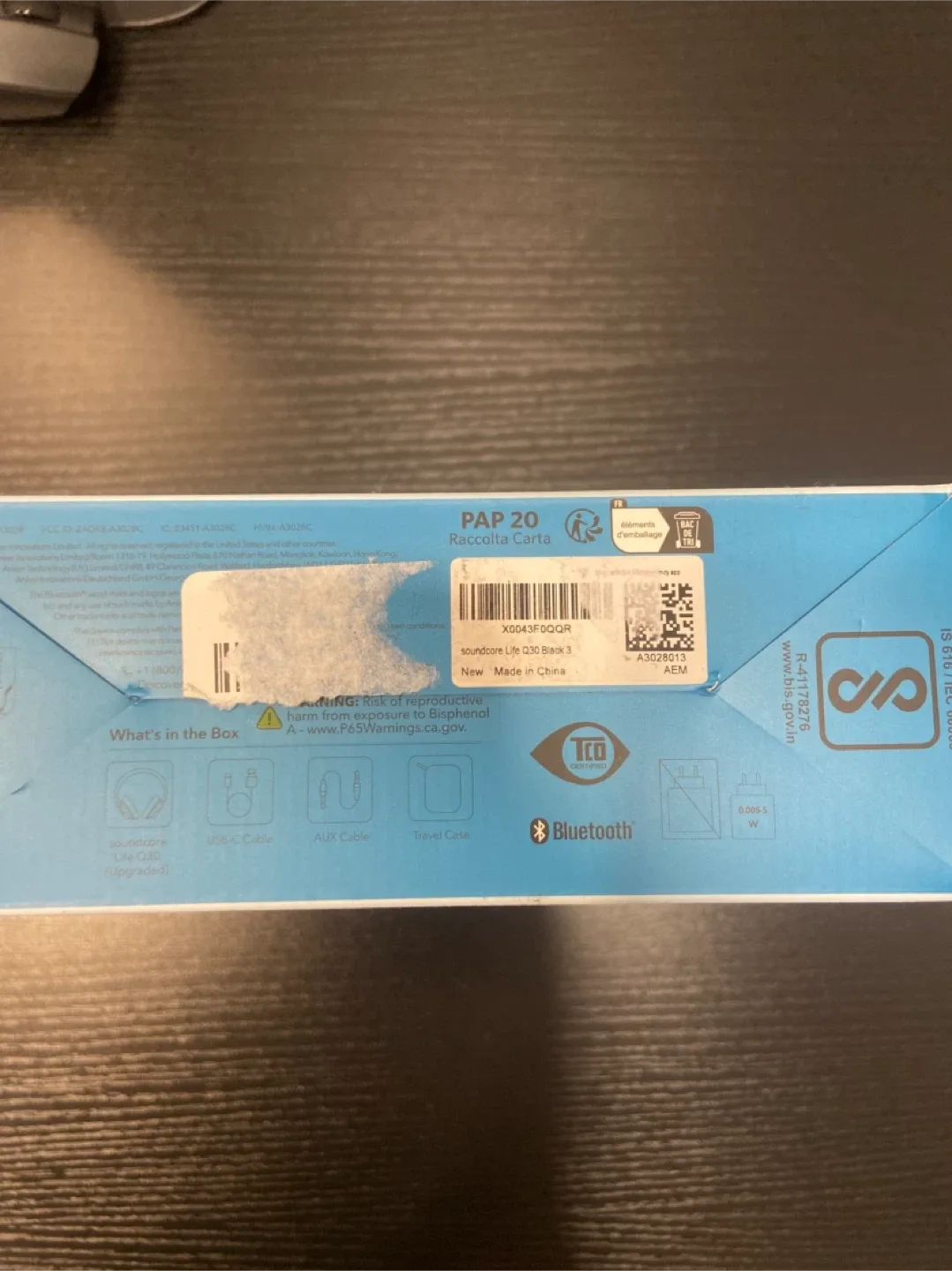 Soundcore Life Q30 Black Headphones - Like New! image indicator(5)