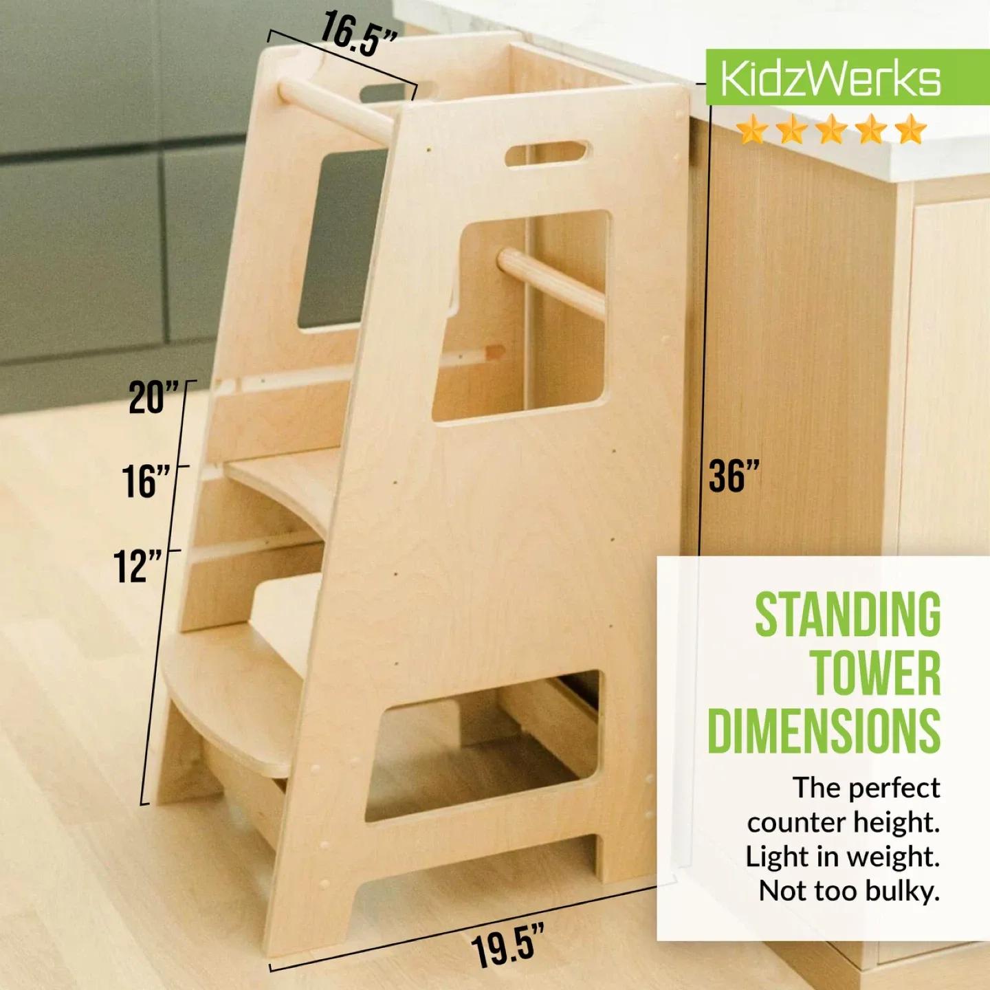 Child Standing Tower Kids - Kitchen Step Stool image indicator(3)