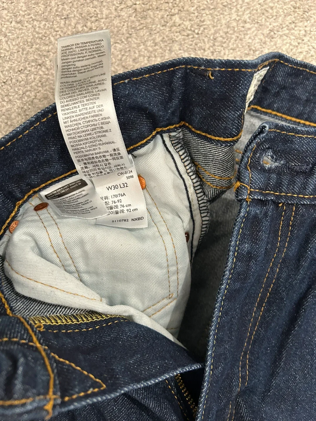 Levi's Baggy Jeans - W30 L32 image indicator(3)