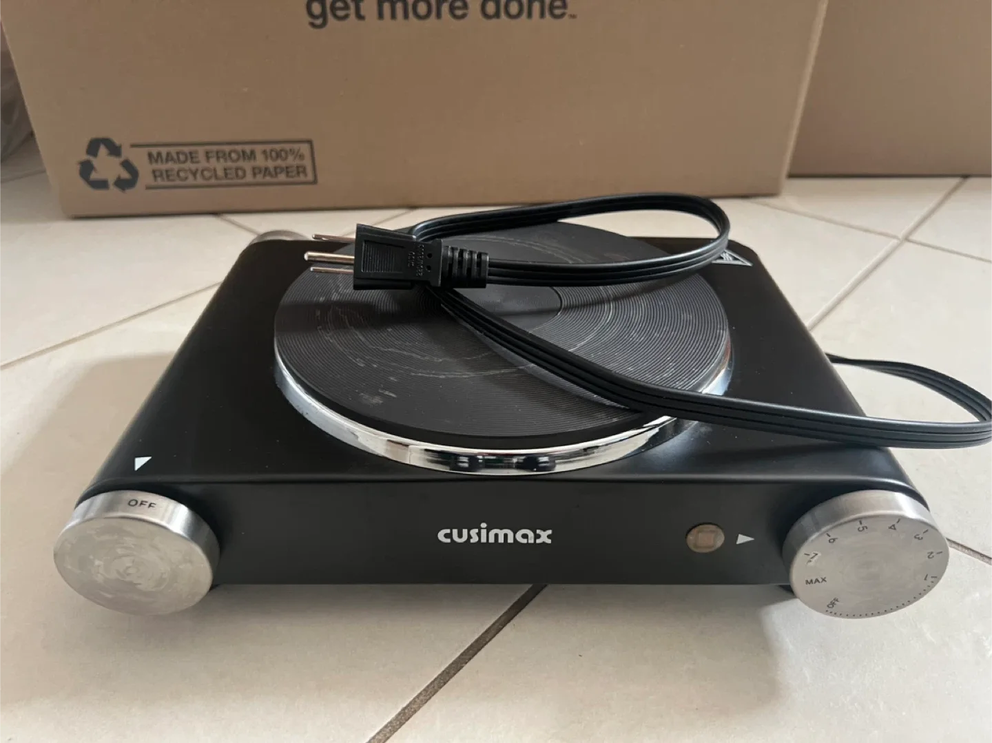 Farberware Microwave & Cusimax Hot Plate image indicator(2)