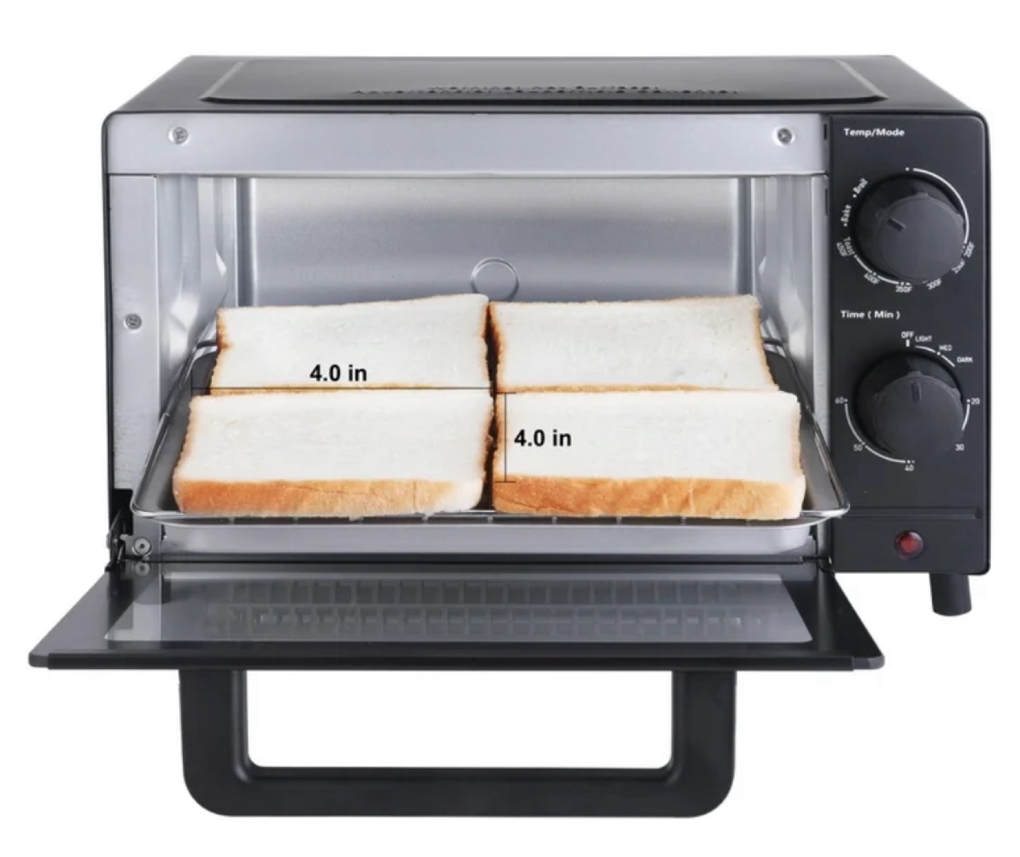 Mainstays 4-Slice Toaster Oven - New in Box - photo 4