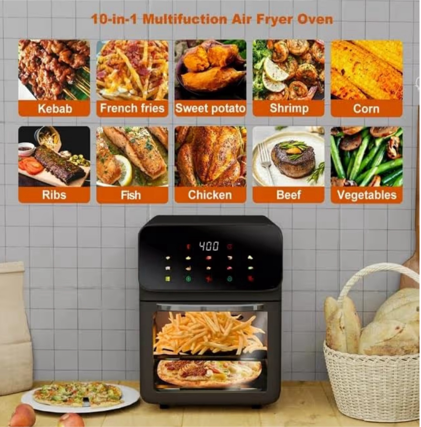 Air Fryer Oven - 10 in 1 Multifunction - photo 3