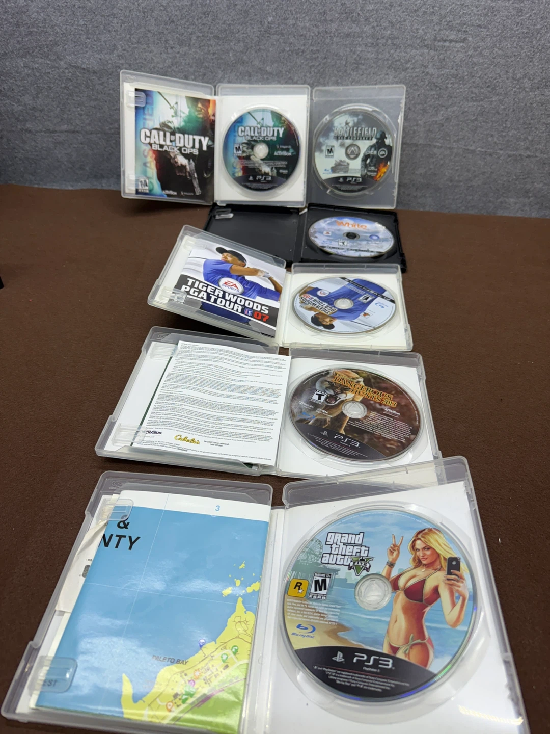 PS3 Games Bundle: Call of Duty, GTA, Battlefield, Tiger Woods - photo 2