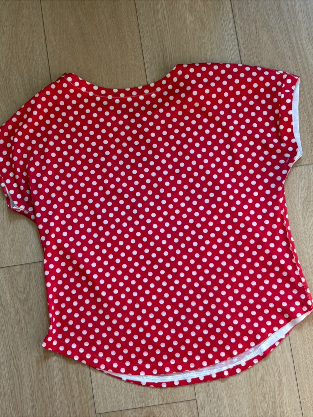 Disney Parks adult Minnie Mouse Polka Dot Top - Size M image indicator(2)