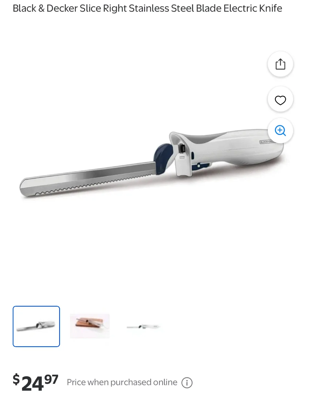 Black & Decker Slice Right Electric Knife image indicator(5)