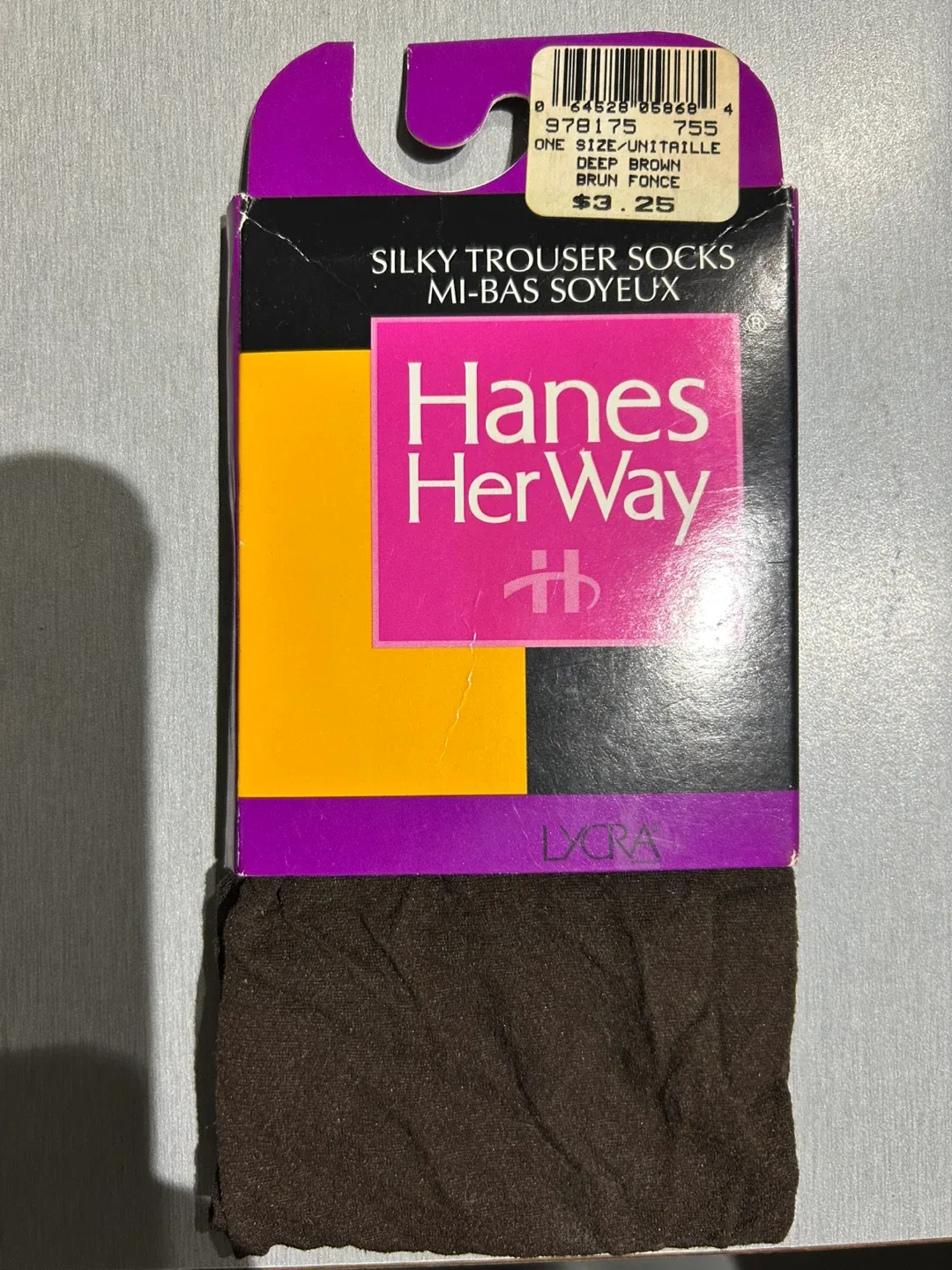 Black/Brown/Beige Silks Pantyhose image indicator(3)