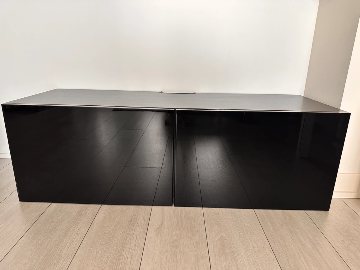 IKEA BESTA Black-Brown TV Unit - photo 3