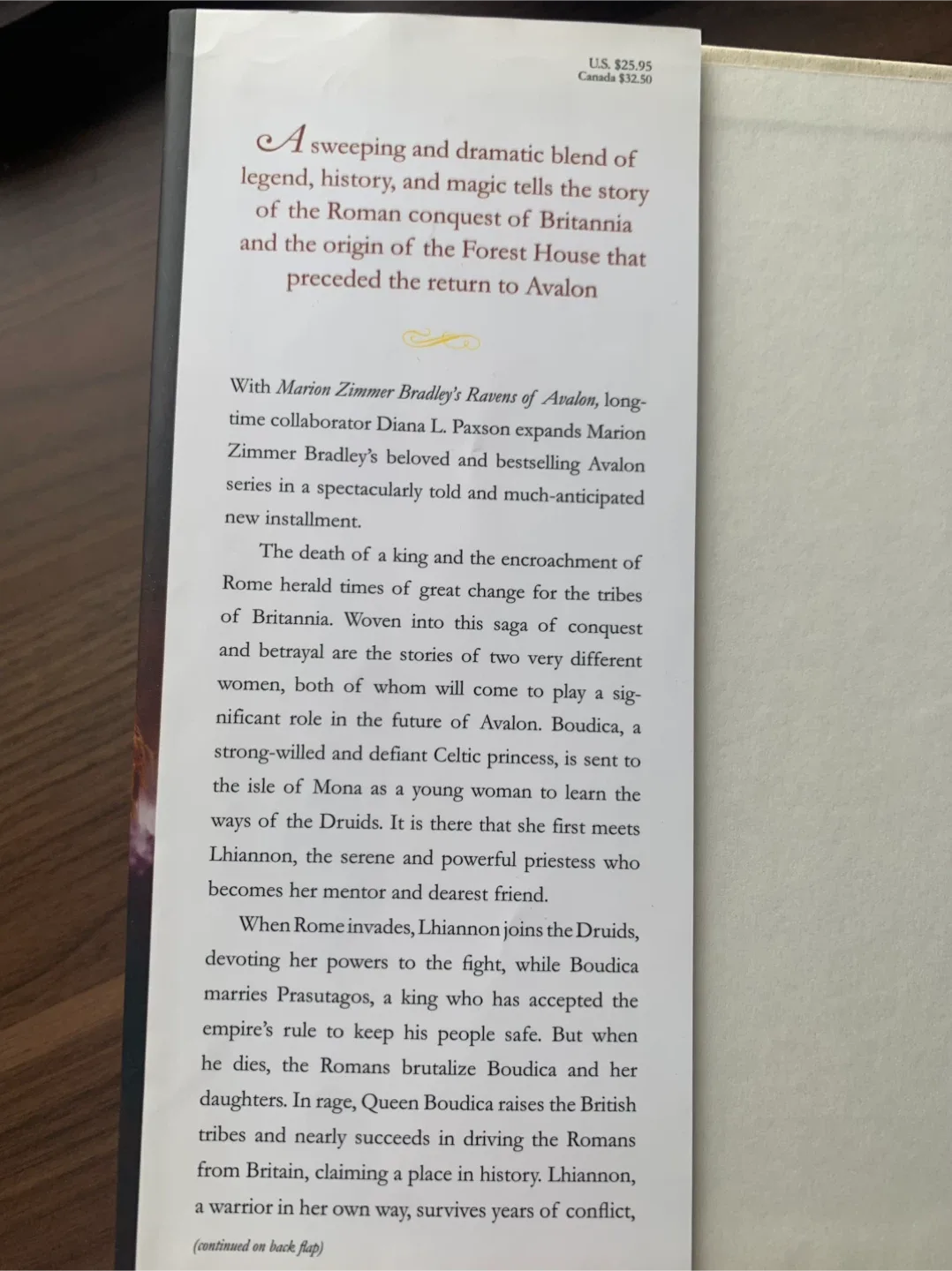 Avalon Series by Marion Zimmer Bradley & Diana L. Paxson image indicator(7)