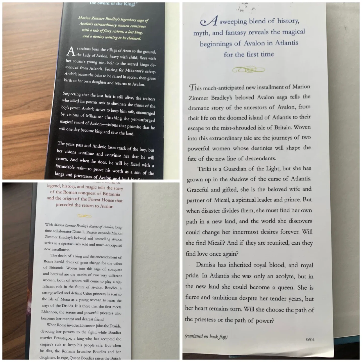 Avalon Series by Marion Zimmer Bradley & Diana L. Paxson image indicator(9)