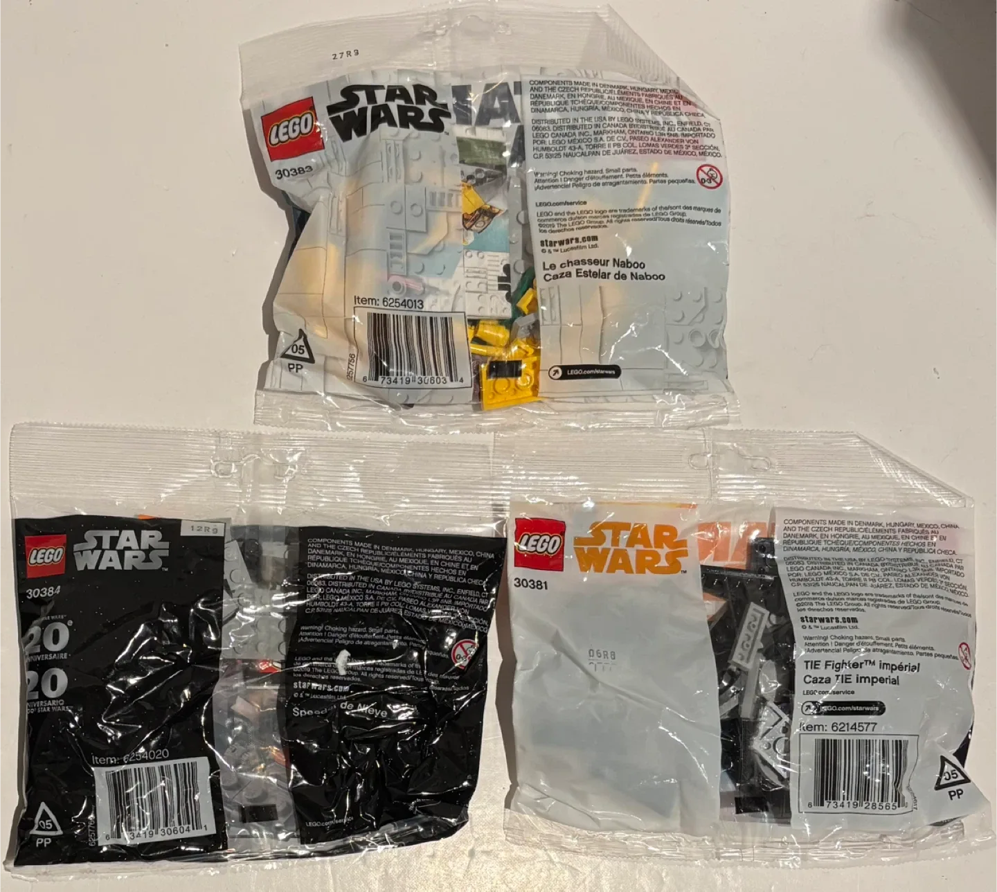 LEGO Star Wars Polybags - New Sealed image indicator(2)