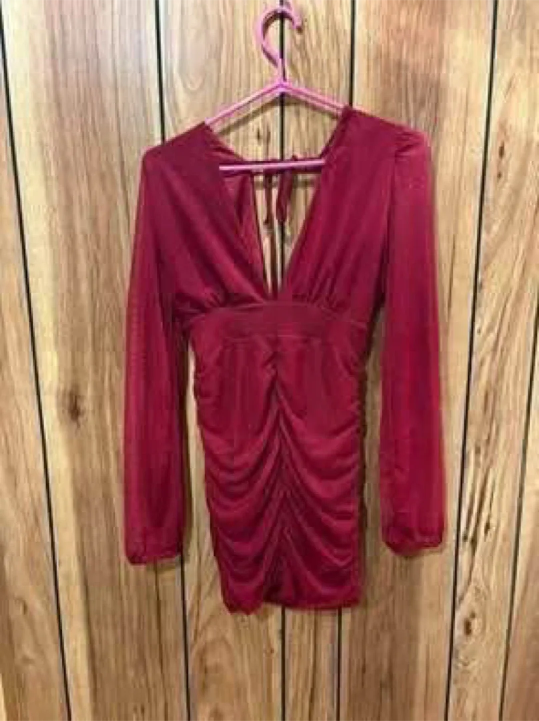 Sparkly Red dress (New) (Small) thumbnail