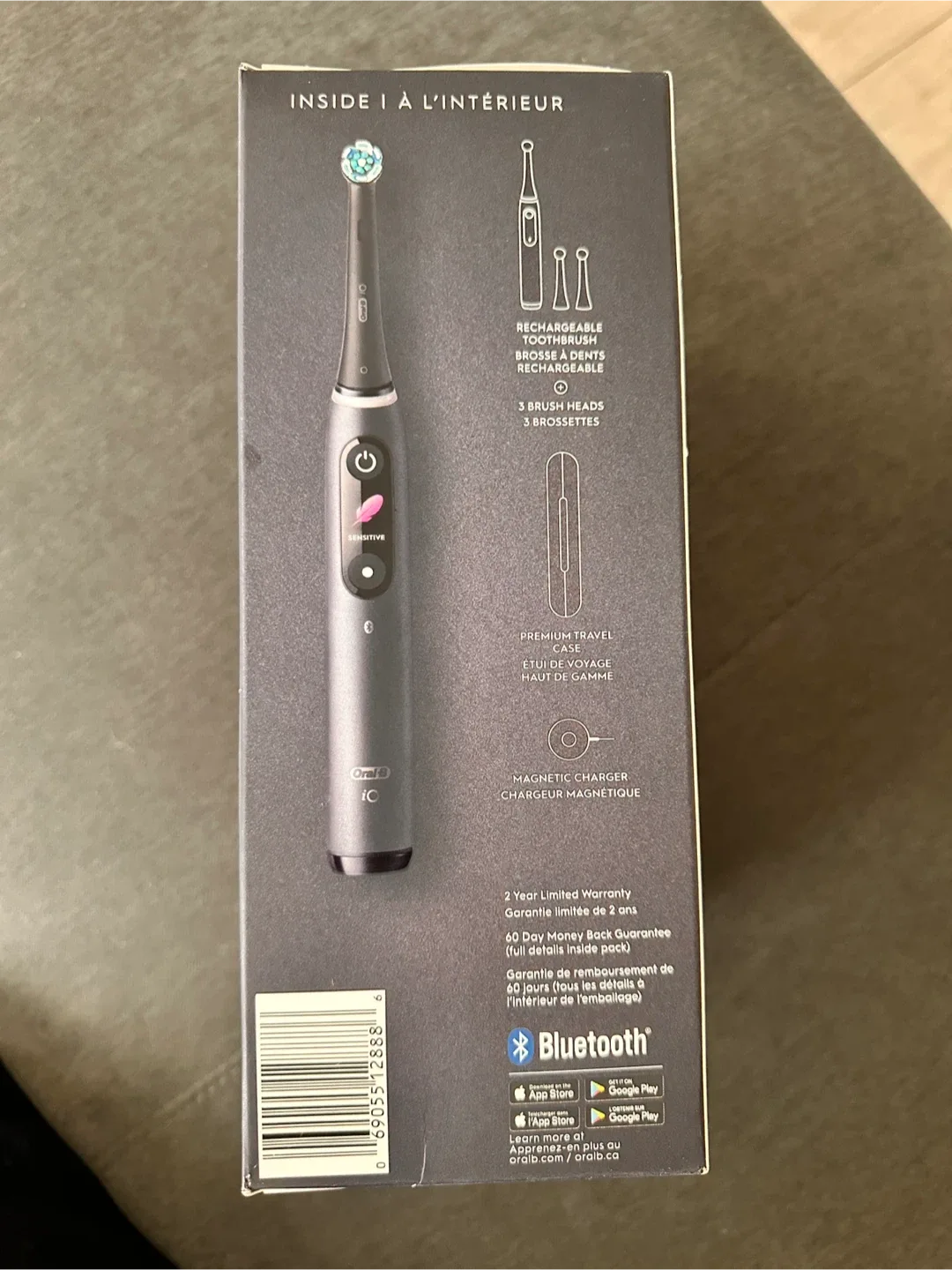 Oral-B iO Series 8 Rechargeable Toothbrush - Black Onyx image indicator(4)