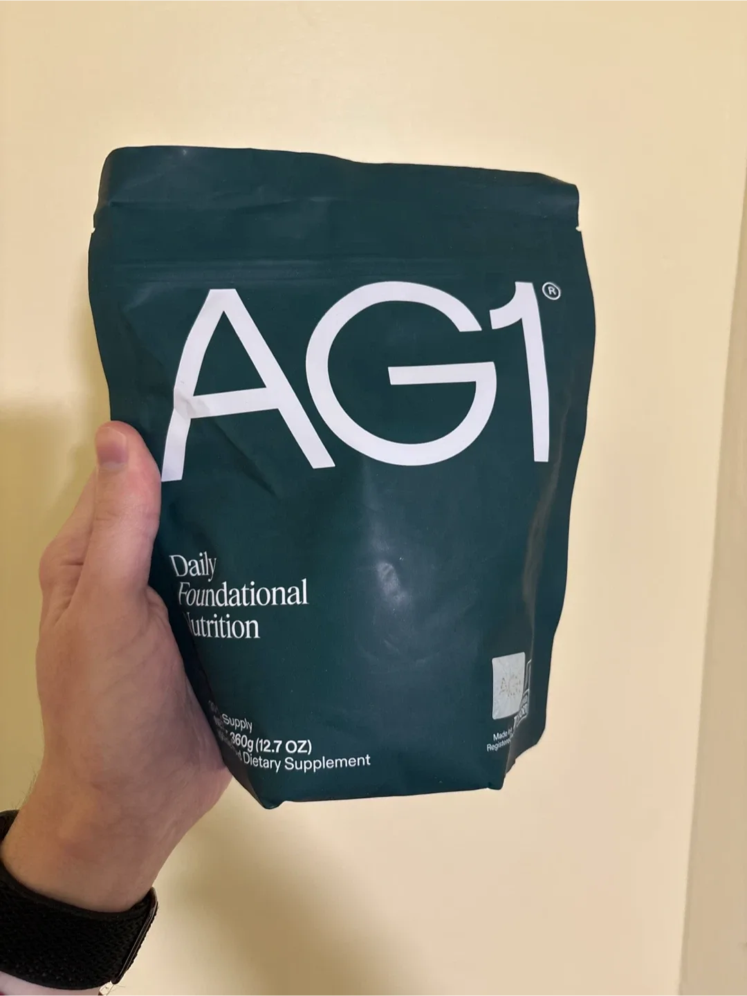AG1 Daily Foundational Nutrition Supplement