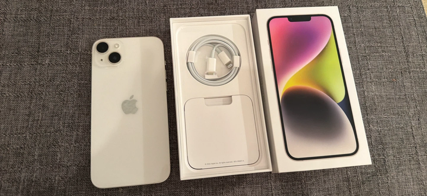 Iphone 14 Plus 128 GB - White - photo 2