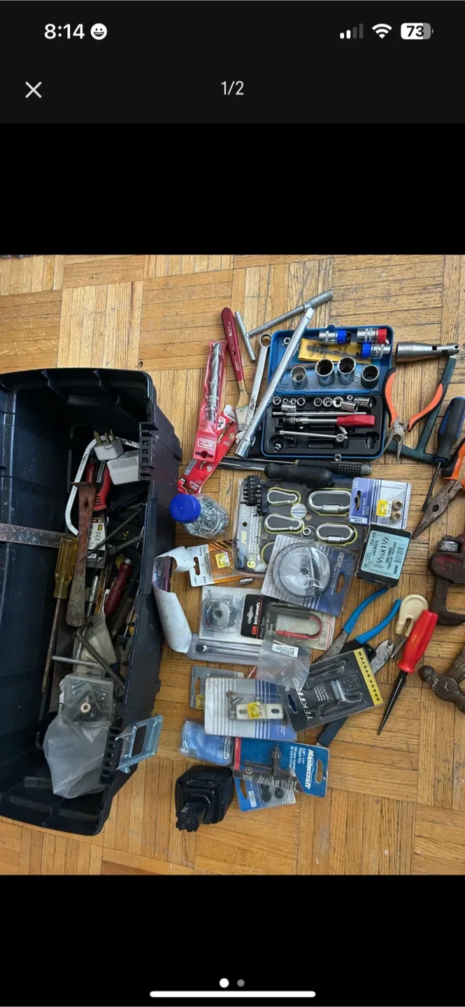 Mixed Tools & Toolbox