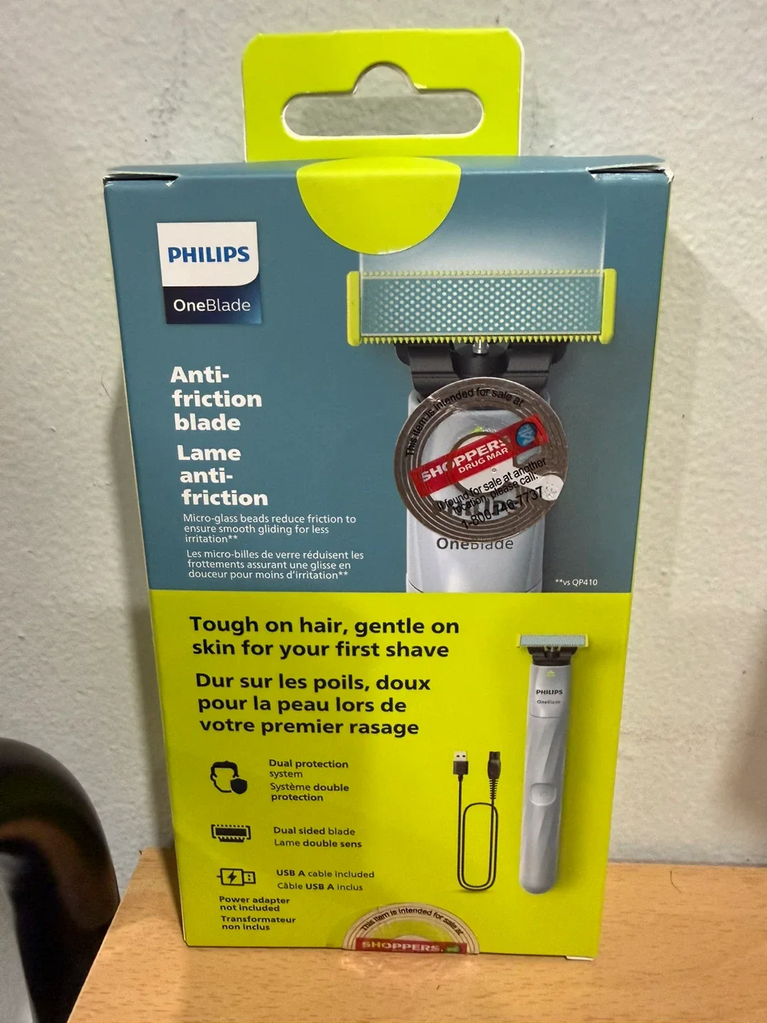 New Philips OneBlade Anti-Friction Blade image indicator(2)